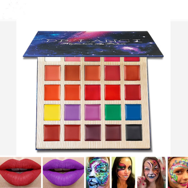 25 Colors Matte Lip Palette