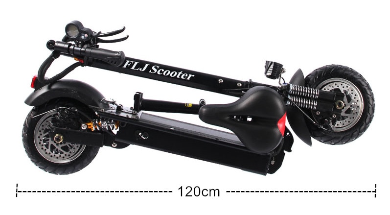 Folding Twin Motor Electric Scooter