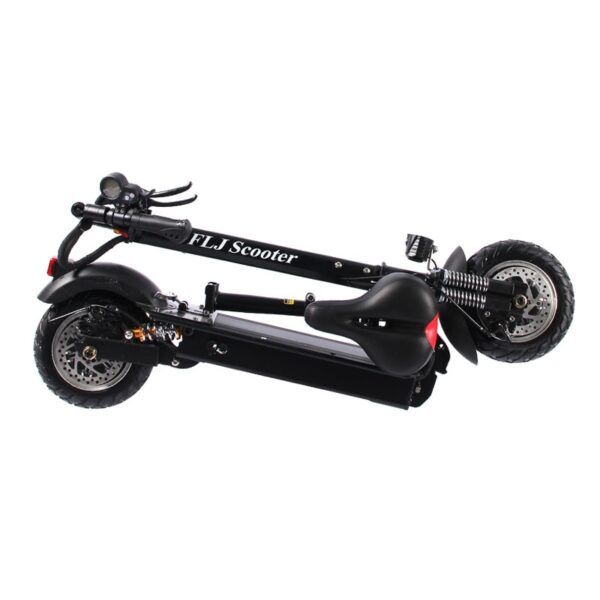 Folding Twin Motor Electric Scooter - Image 8