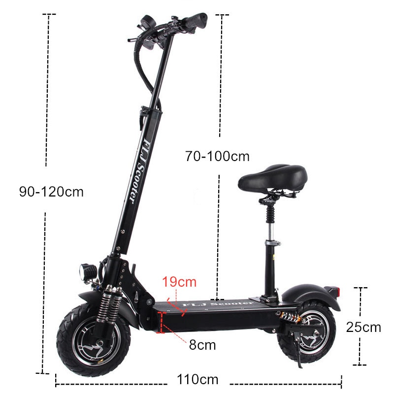 Folding Twin Motor Electric Scooter