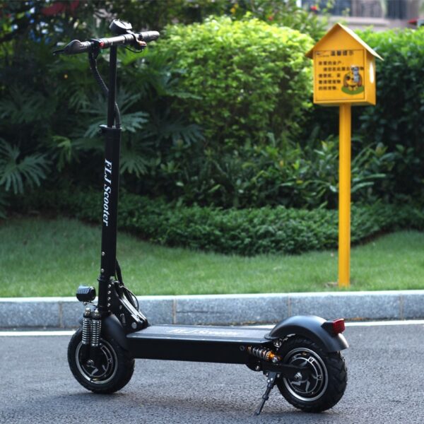 Folding Twin Motor Electric Scooter - Image 7