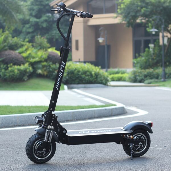 Folding Twin Motor Electric Scooter - Image 5