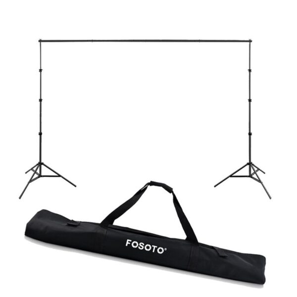 Large Aluminum Backdrop Stand with Bag - Image 3