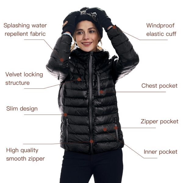 Women's Light Down Jacket - Image 4