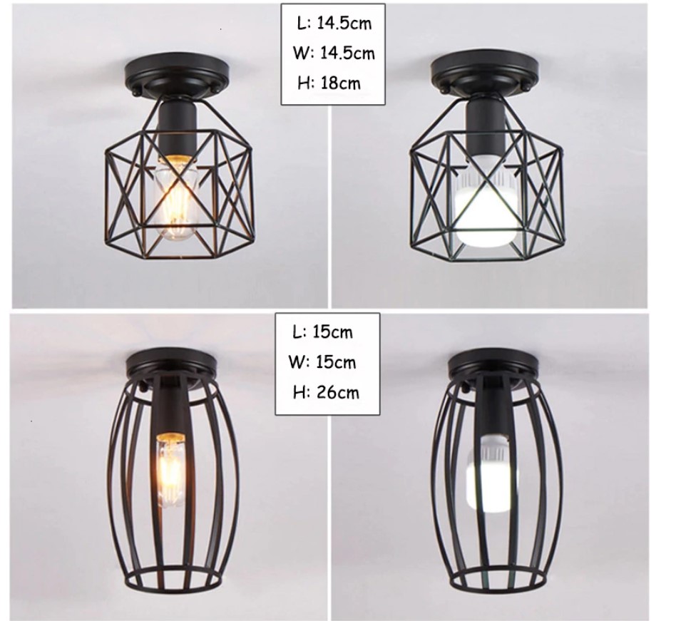 Loft Style LED Ceiling Lamp