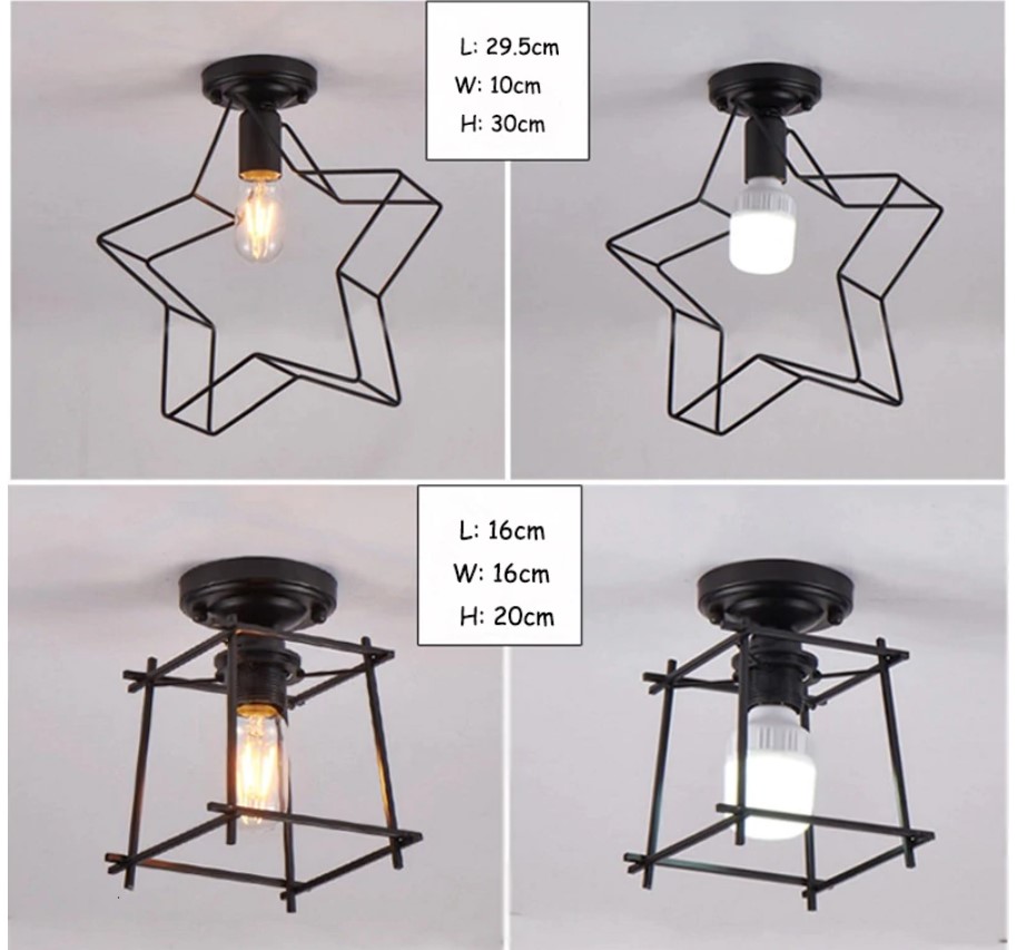 Loft Style LED Ceiling Lamp