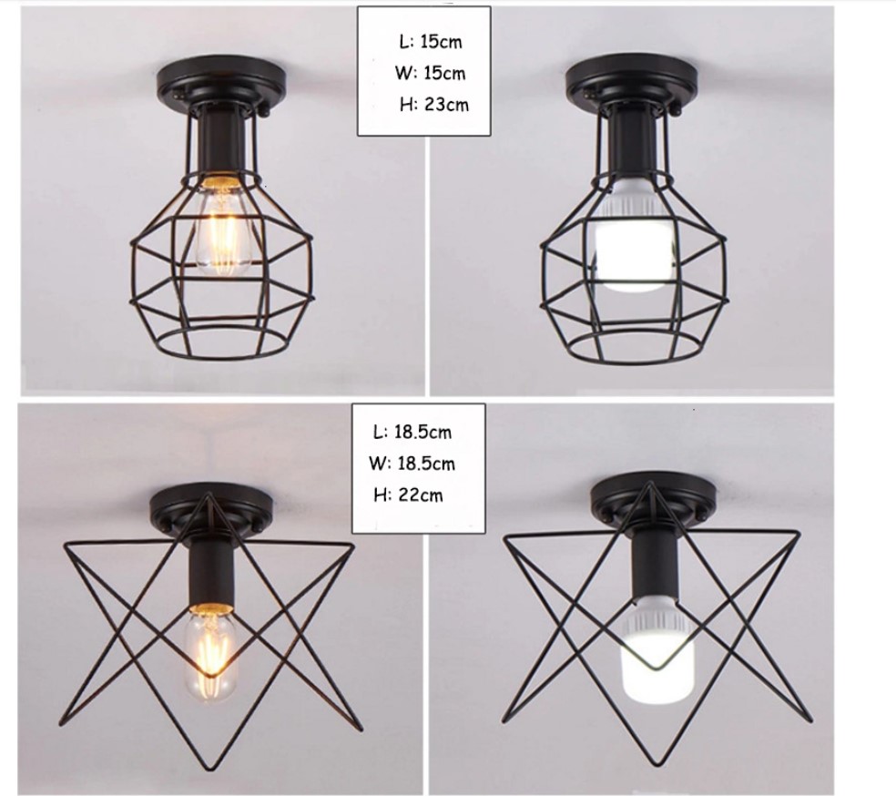 Loft Style LED Ceiling Lamp