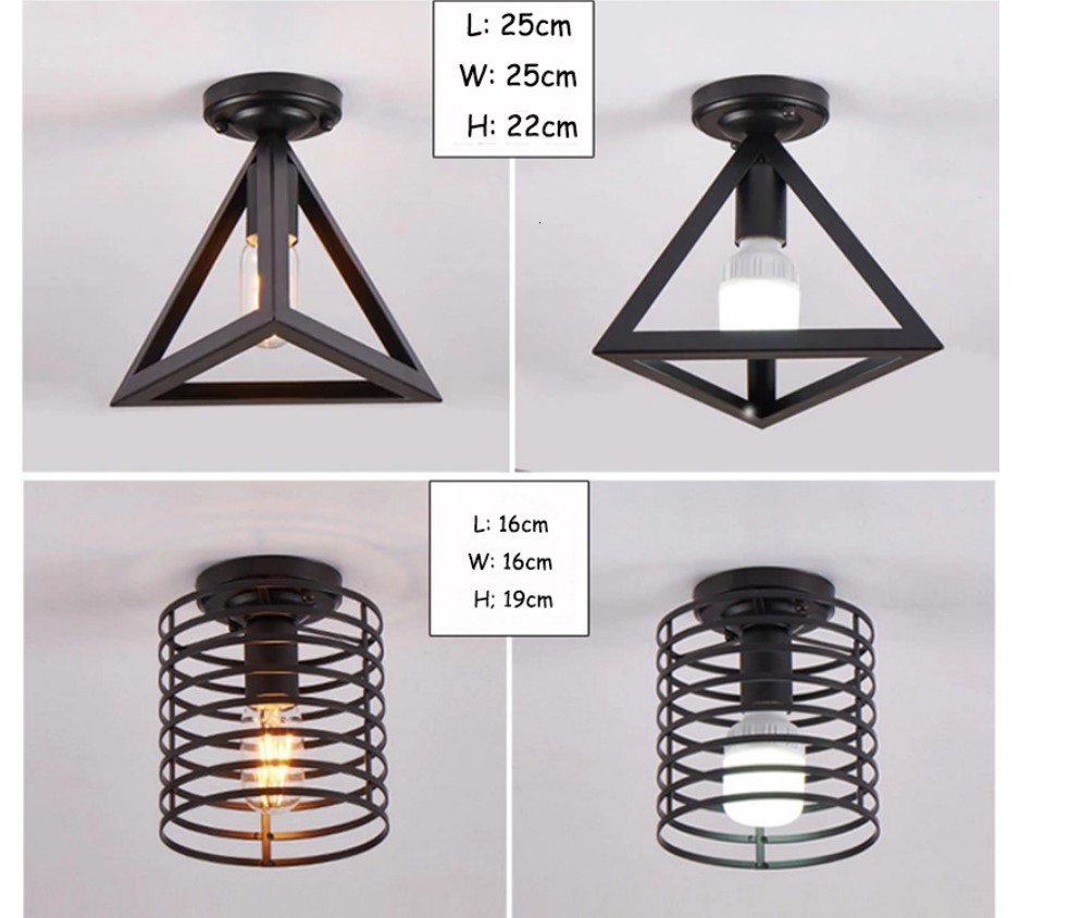 Loft Style LED Ceiling Lamp