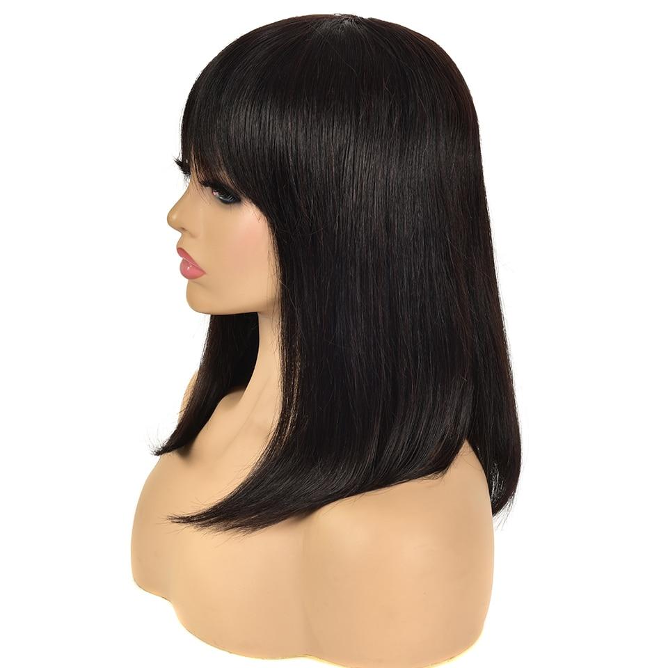 Remy Human Hair Short Bob Wig