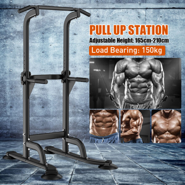 Adjustable Height Pull-Up/Push-Up Bars