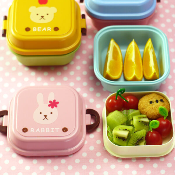 Kid's Cartoon Healthy Plastic Lunch Box - Image 6