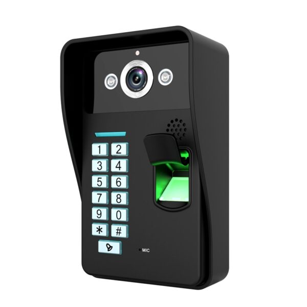 Video Doorbell Intercom System with Fingerprint Recognition - Image 5