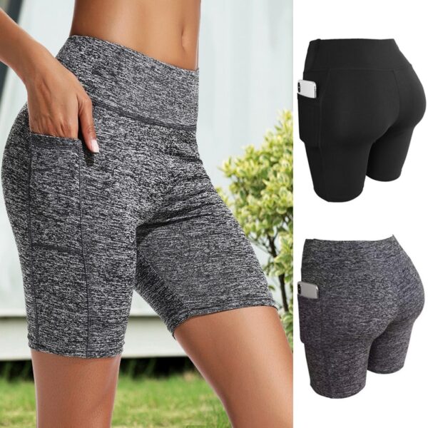 Women's Elastic Workout Shorts