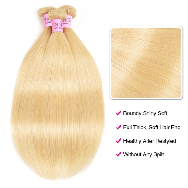 Malaysian Blonde Human Hair Weave - Image 4