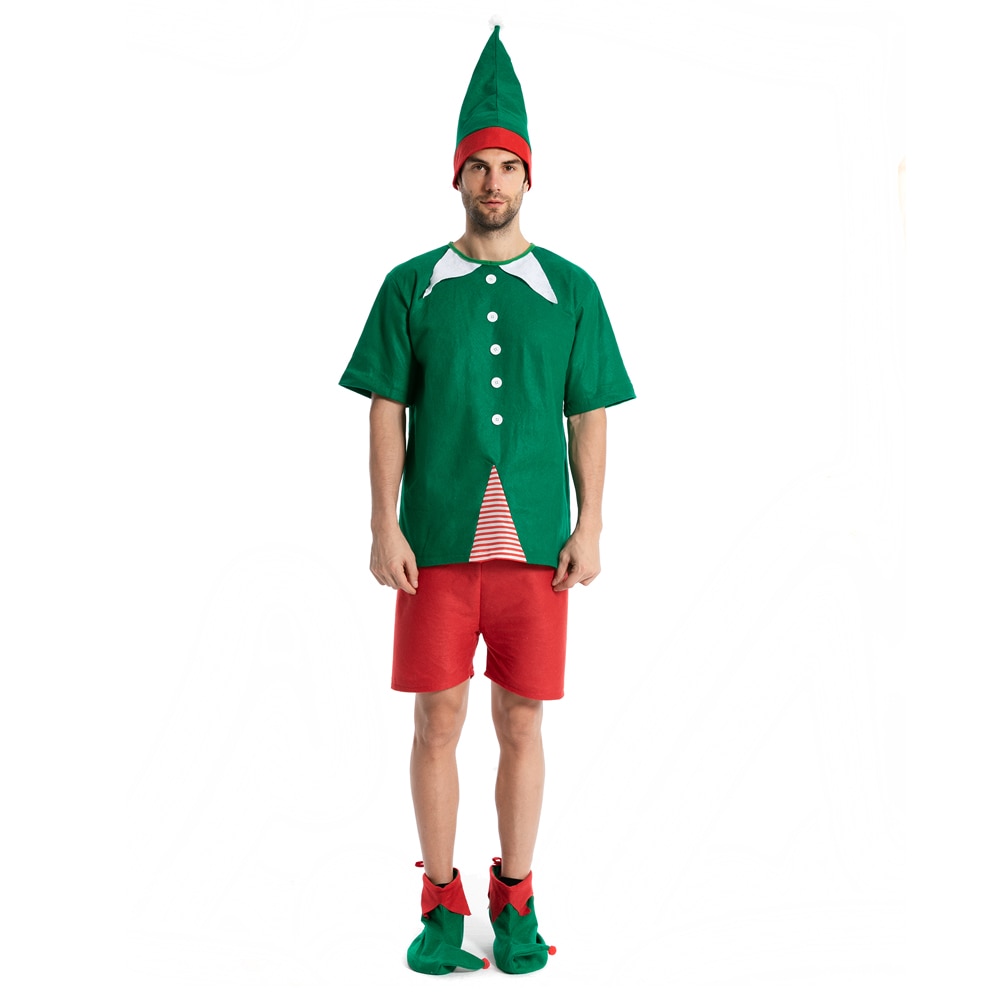 Men's Christmas Elf Costume