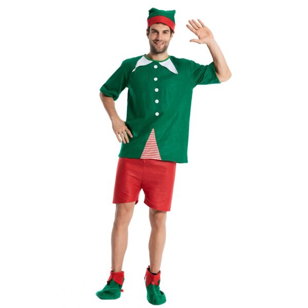 Men's Christmas Elf Costume - Image 3