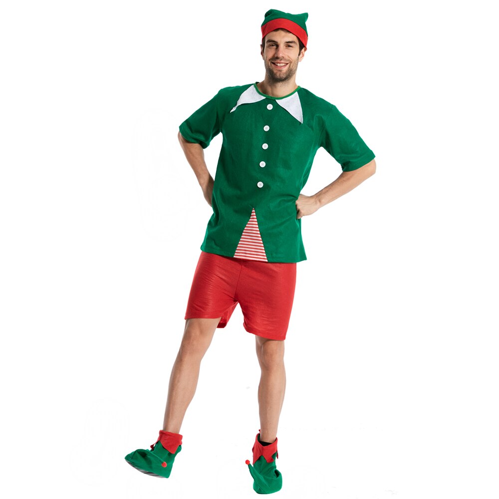 Men's Christmas Elf Costume