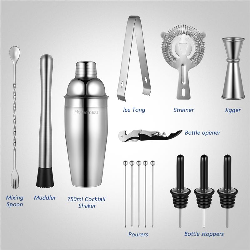 Cocktail Making Tools Set 17 Pcs