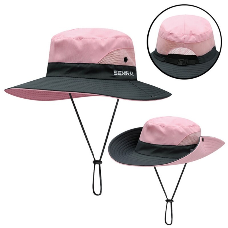 Women's Two Tone UV Protection Sun Hat