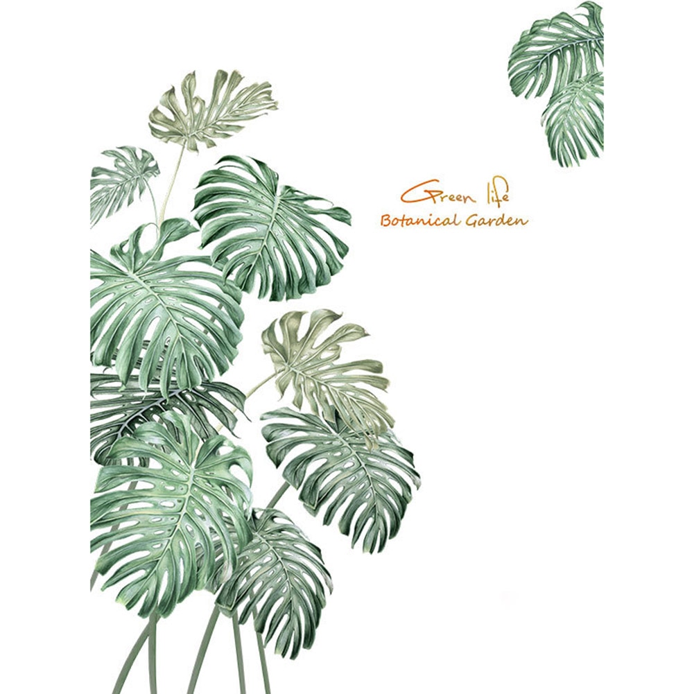 Tropical Plant Wall Sticker