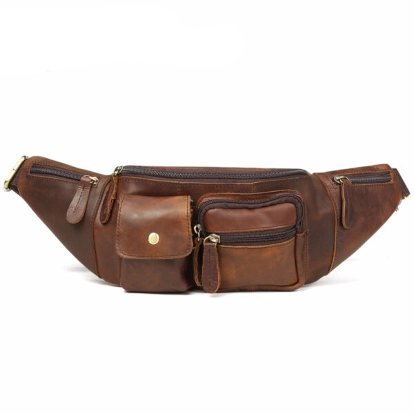 Men's Genuine Leather Waist Bag