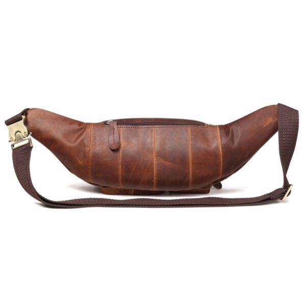 Men's Genuine Leather Waist Bag - Image 3