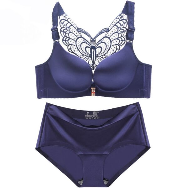 Women's Bra with Lace Butterfly Back - Image 3