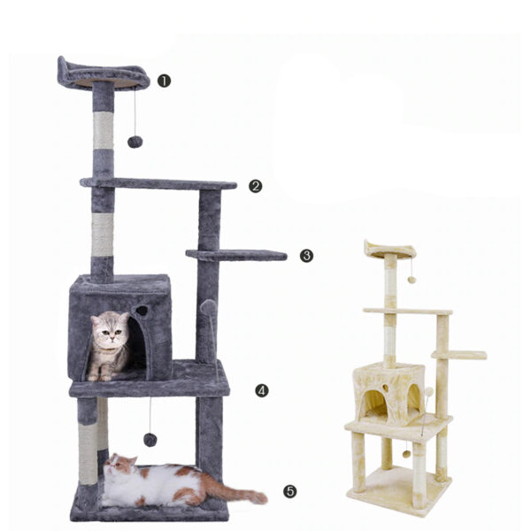 Four Layers Big Scratcher for Cats - Image 3