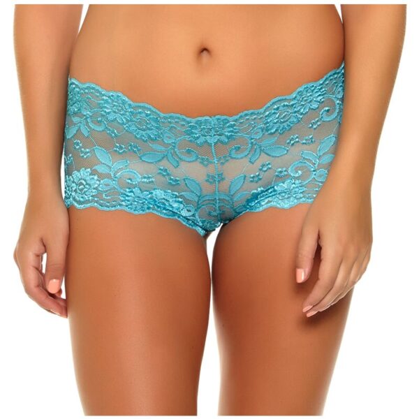 Set of Multicolored Women's Panties in Lace