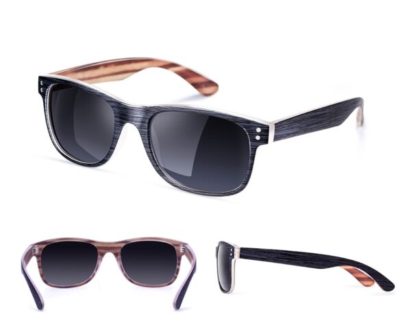 Men's Classic Polarized Sunglasses with Case - Image 4