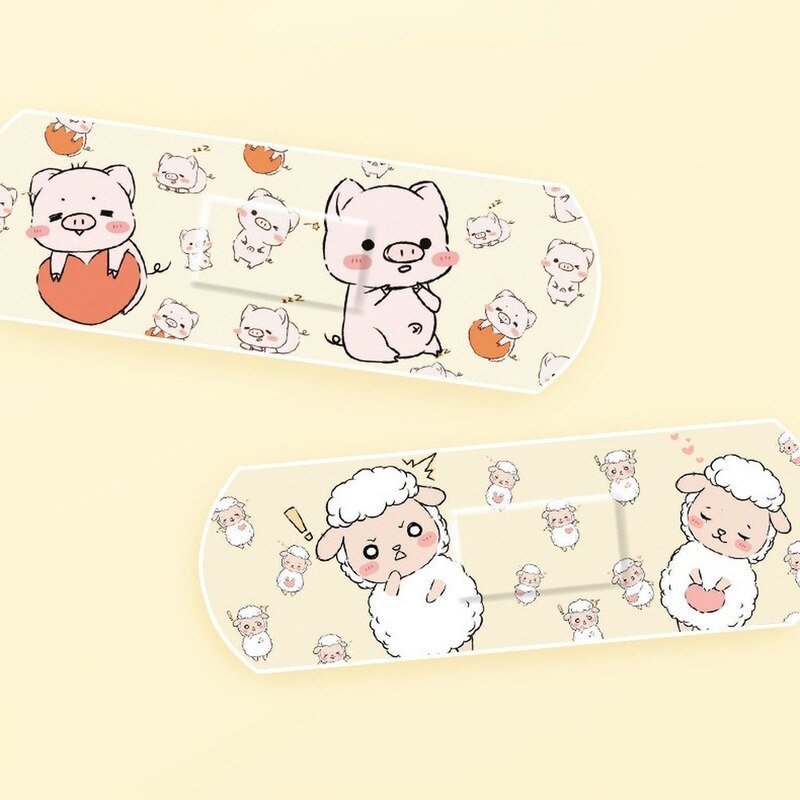 Kawaii Animals Medical Patches 120 pcs Set