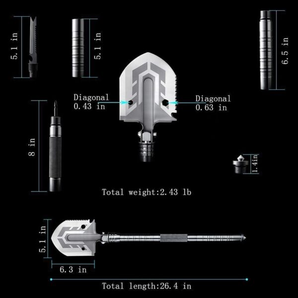 Multi-function Tactical Shovel - Image 5