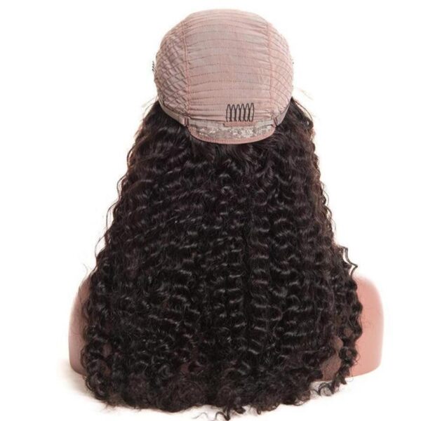 Lace Front Pre Plucked Human Hair Deep Wave Wig - Image 5