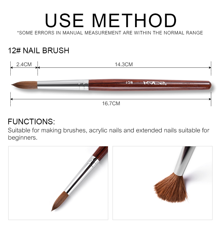 Professional Red Wood Brush