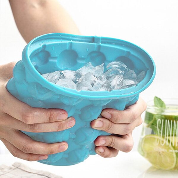 Round Silicone Ice Bucket - Image 7