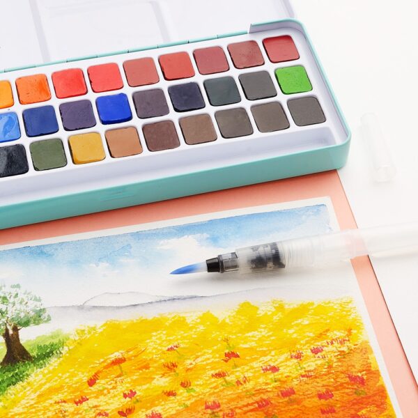 Non-Toxic Watercolor Paint Set - Image 4