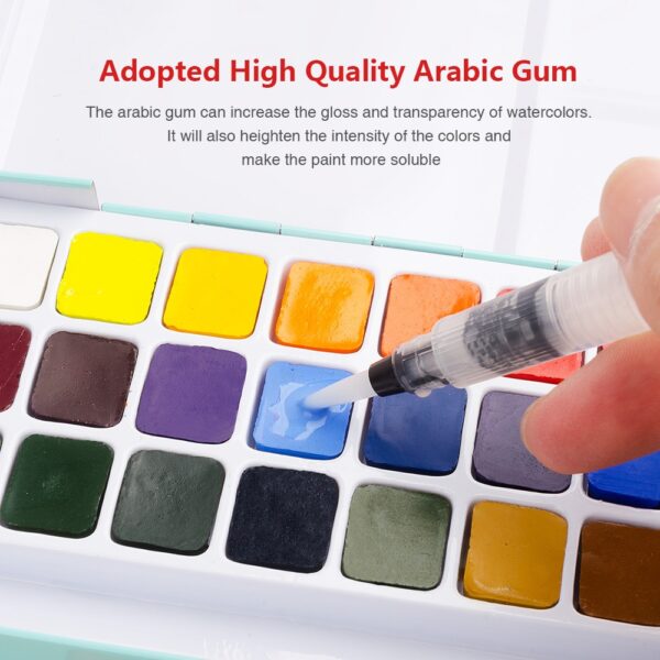 Non-Toxic Watercolor Paint Set - Image 3