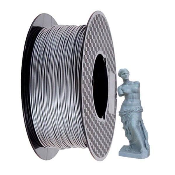 Metallic Silver PLA 1.75mm 3D Pen Filament