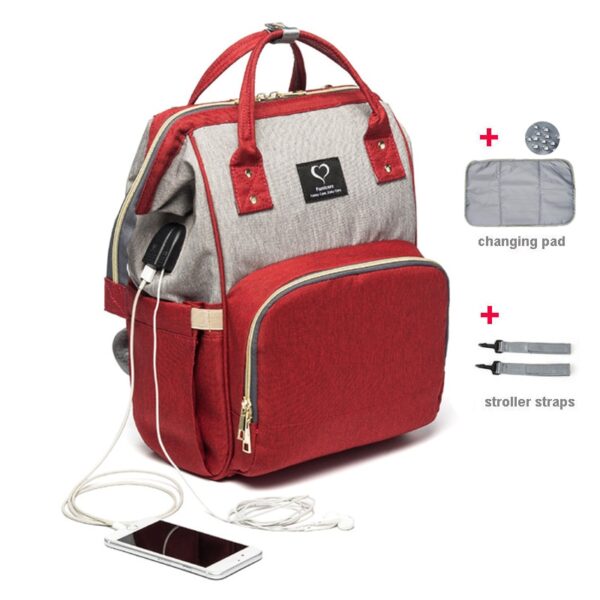 Waterproof Mommy Diaper Bag - Image 3