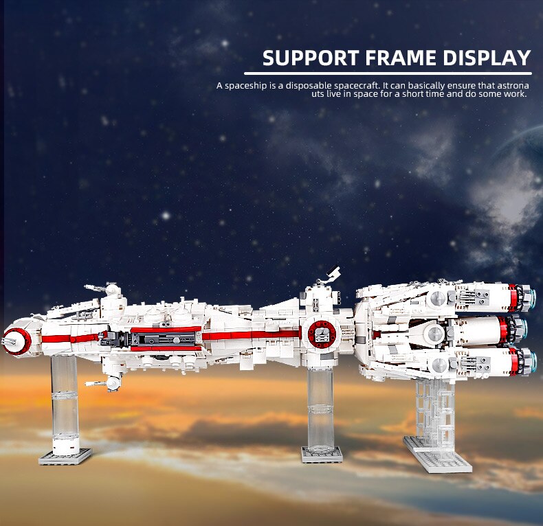 Interstellar Warship Building Blocks Model