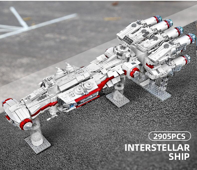 Interstellar Warship Building Blocks Model