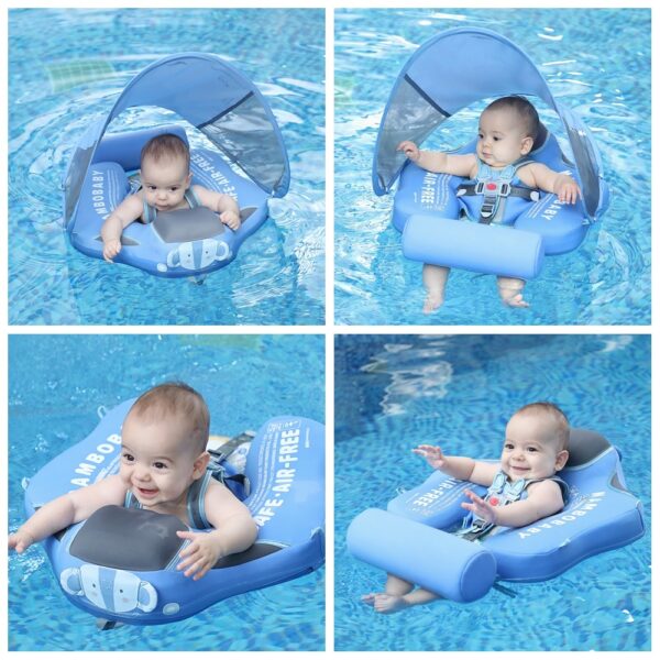 Baby Non-Inflatable Swimming Pool Ring - Image 5