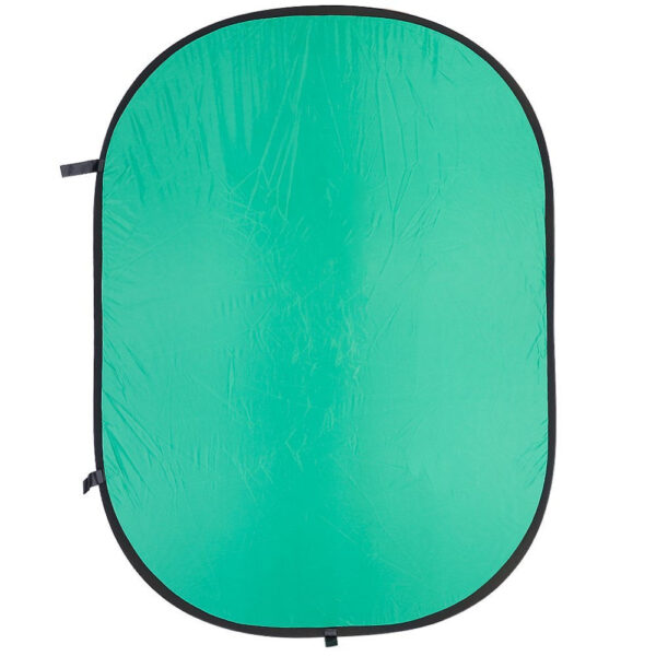 Folding Reversible Green and Blue Backdrop