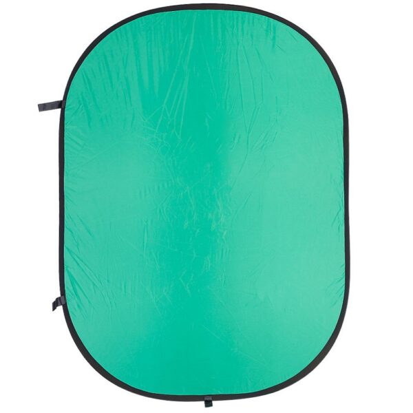 Folding Reversible Green and Blue Backdrop - Image 3