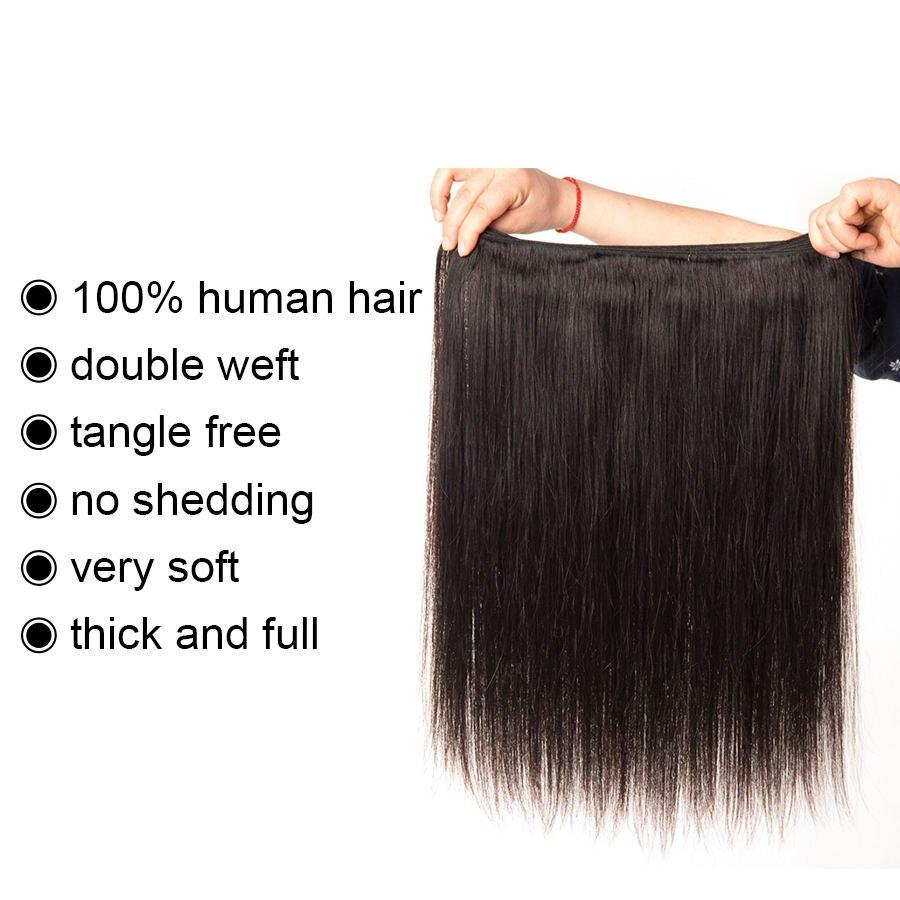 Straight Human Hair Bundles