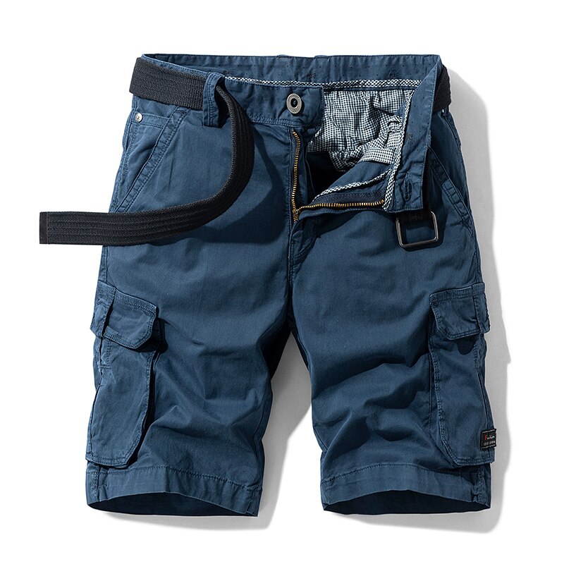 Men's Solid Color Cargo Shorts