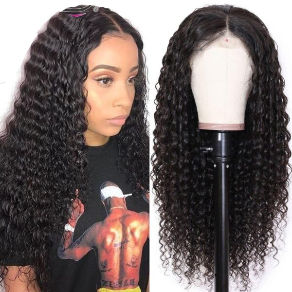 Deep Curly Human Hair Lace Closure