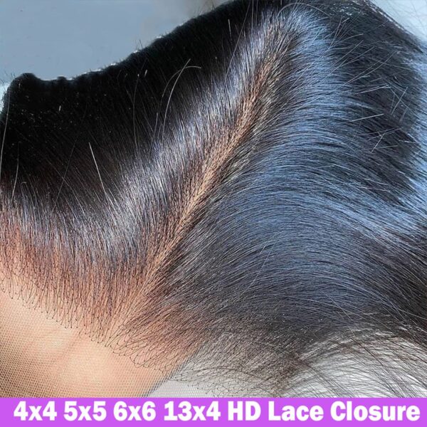 Straight Remy Hair Lace Closure - Image 3