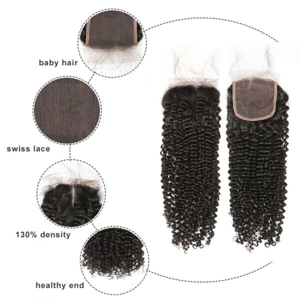 Brazilian Remy Hair Weave with Lace Closure - Image 7