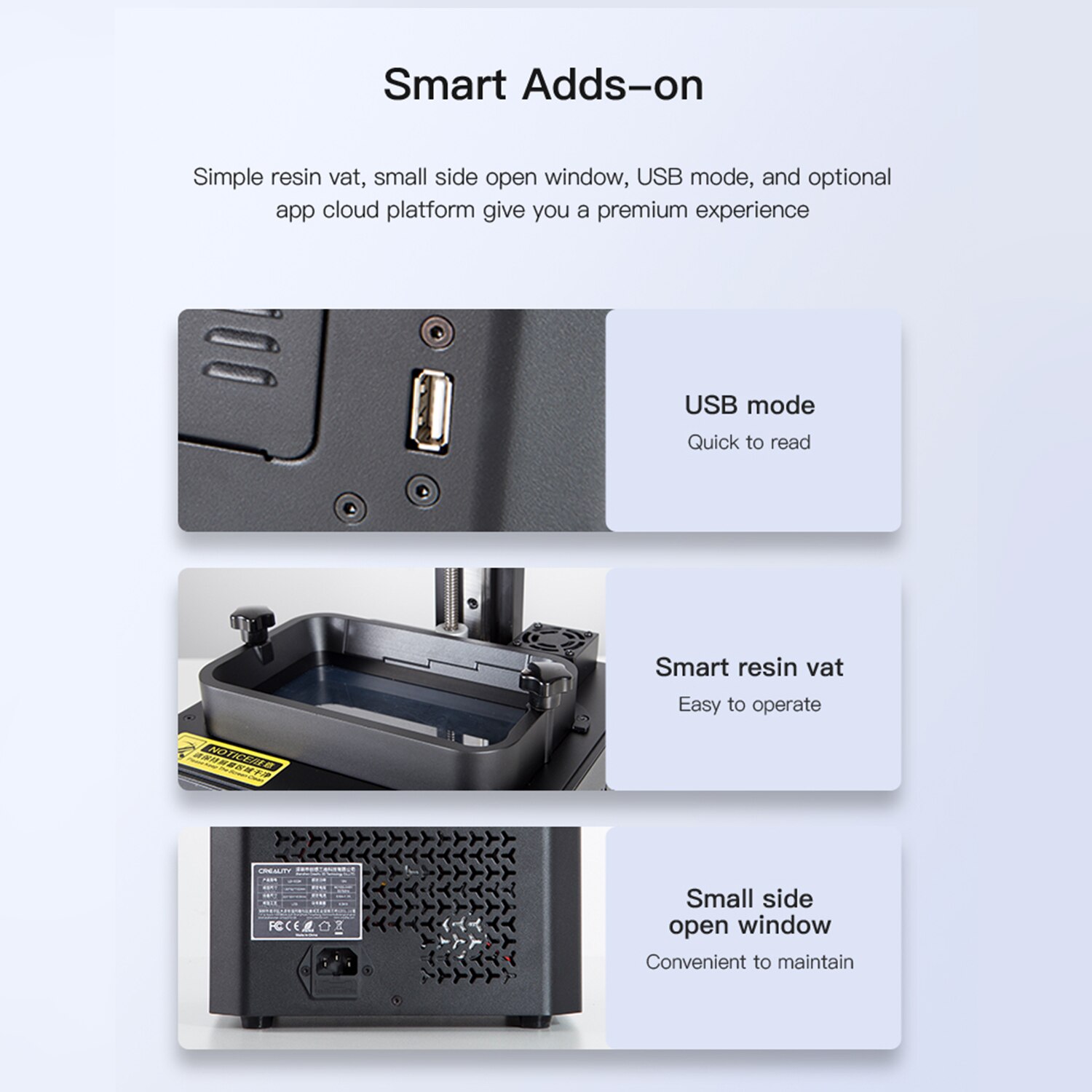 UV Photocuring 2K High Resolution LCD Resin 3D Printer